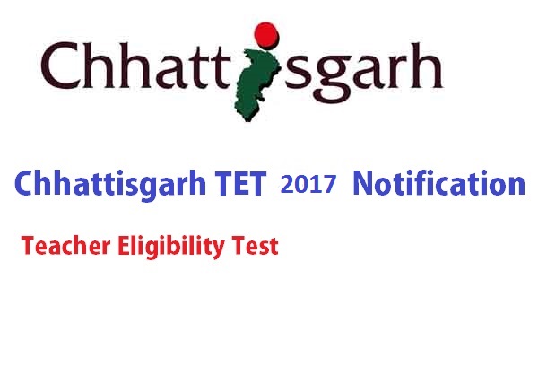 CGTET Notification 2017