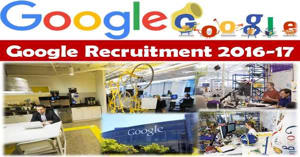 Google Recruitment 2017